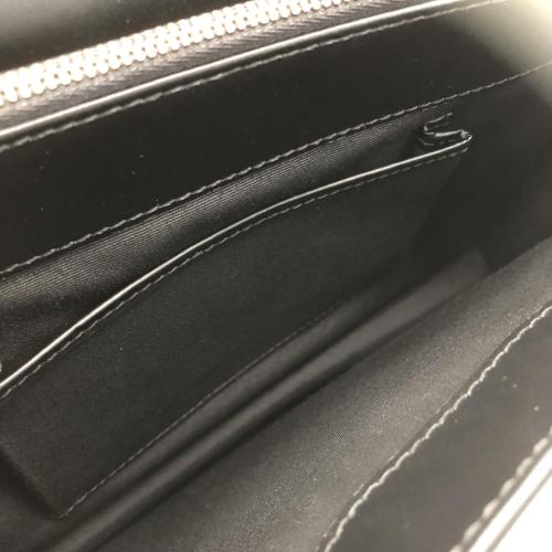 Bulgari Black Leather Serpenti Forever Shoulder Bag photo 4