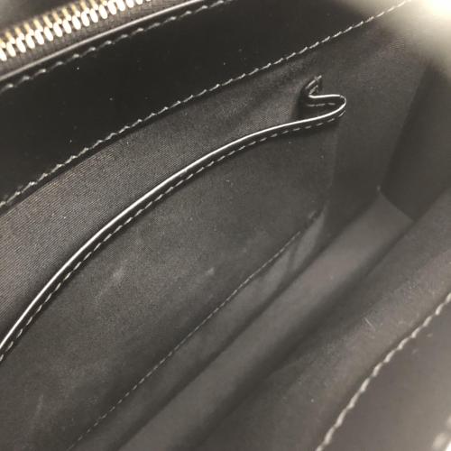 Bulgari Black Leather Serpenti Forever Shoulder Bag photo 4