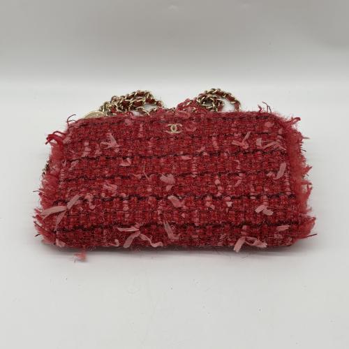Chanel Tweed Wallet On Chain photo 5