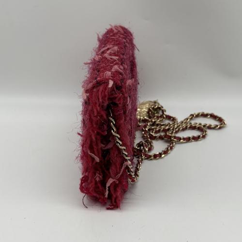 Chanel Tweed Wallet On Chain photo 6