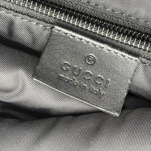 Gucci Black Sherry Line Webbing Backpack photo 8