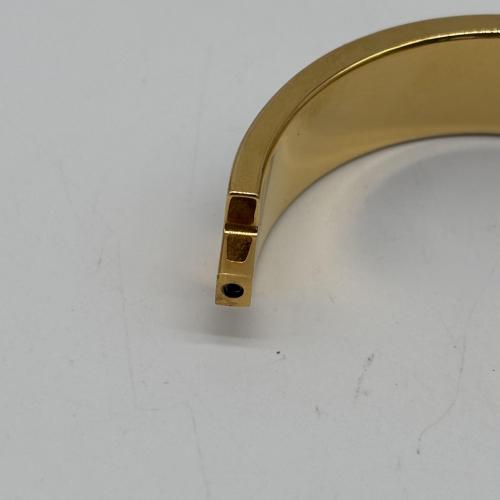 Hermès Gold Plated Enamel Clic H Bracelet photo 6