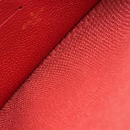 Louis Vuitton Red Leather Crossbody Bag With Chain photo 4
