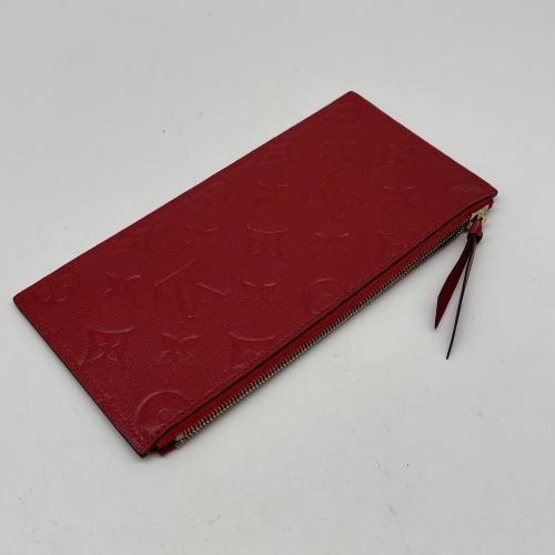 Louis Vuitton Red Leather Crossbody Bag With Chain photo 5