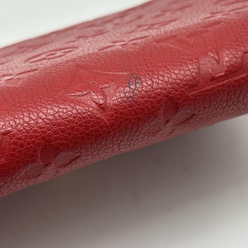 Louis Vuitton Red Leather Crossbody Bag With Chain photo 7