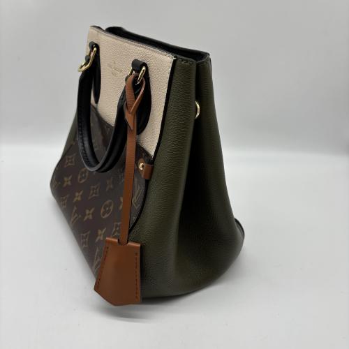 Louis Vuitton Monogram Fold Tote Pm With Leather Accents photo 6