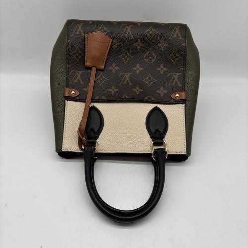 Louis Vuitton Monogram Fold Tote Pm With Leather Accents photo 7