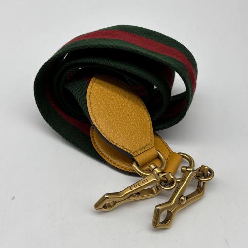 Gucci Brown Gg Canvas Tiger Head Camera Bag photo 7