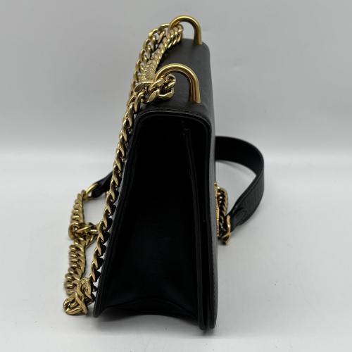 Prada Small Black Saffiano Leather Shoulder Bag photo 5
