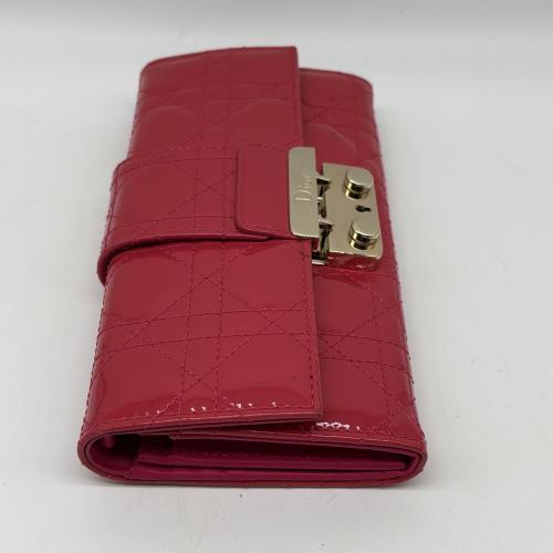Christian Dior Red Patent Leather Wallet On Chain photo 6