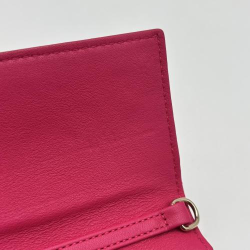 Christian Dior Red Patent Leather Wallet On Chain photo 7