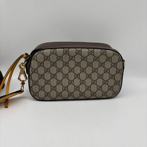 Gucci Brown Gg Canvas Camera Bag photo 2