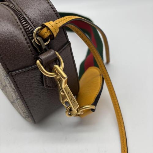 Gucci Brown Gg Canvas Camera Bag photo 7