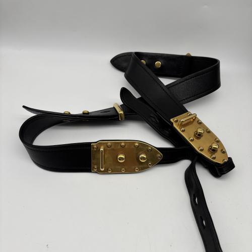 Prada Black Leather Crossbody Bag With Gold-Tone photo 8