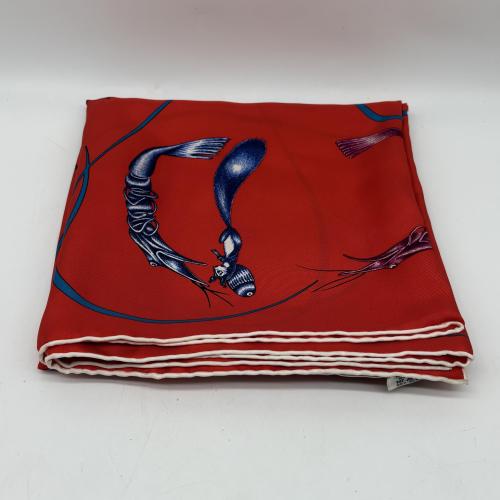 Hermès Silk Scarf With Colorful Design photo 2