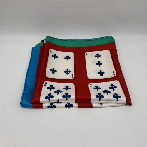 Hermès Silk Playing Cards Themed Scarf photo 2