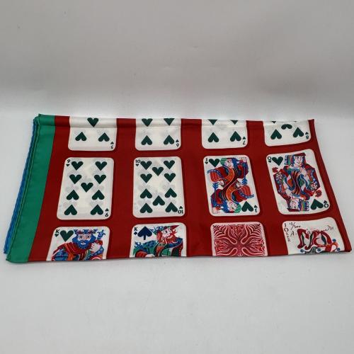 Hermès Silk Playing Cards Themed Scarf photo 7