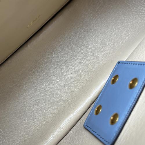 Fendi Light Blue Leather Crossbody Bag photo 4