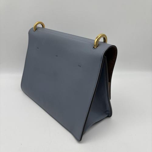 Fendi Light Blue Leather Crossbody Bag photo 8