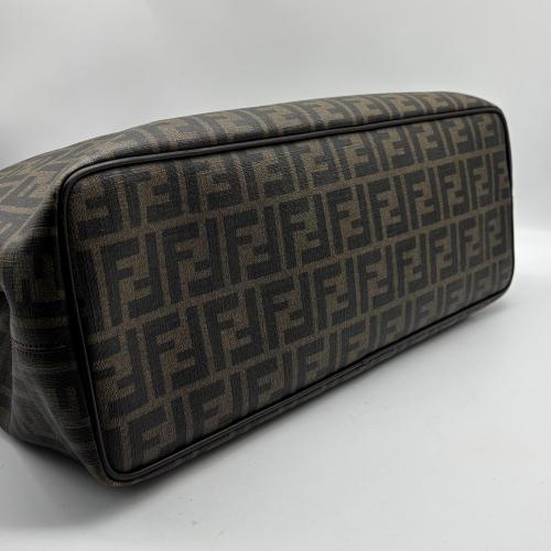 Fendi Brown Zucca Canvas Tote Bag photo 3