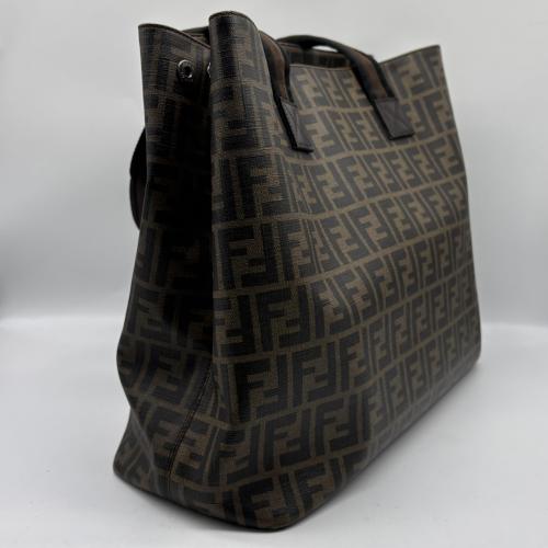 Fendi Brown Zucca Canvas Tote Bag photo 7