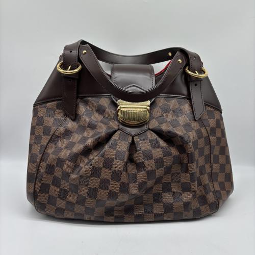 Louis Vuitton Damier Ebene Sistina Shoulder Bag