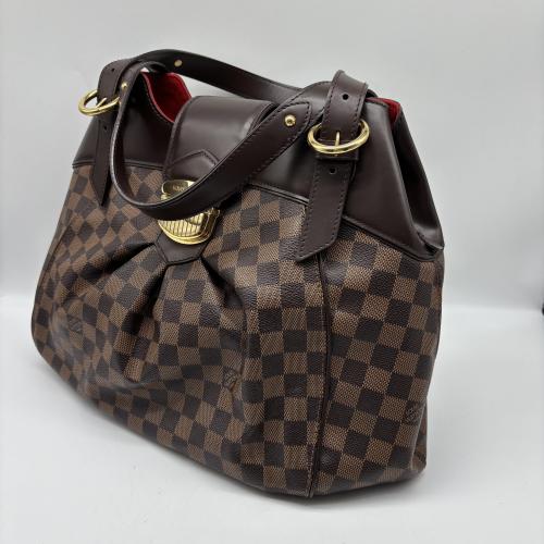 Louis Vuitton Damier Ebene Sistina Shoulder Bag photo 6