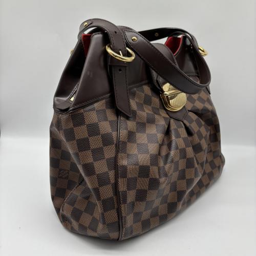 Louis Vuitton Damier Ebene Sistina Shoulder Bag photo 7