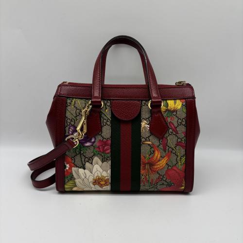 Gucci Floral Design Small Tote Bag photo 2