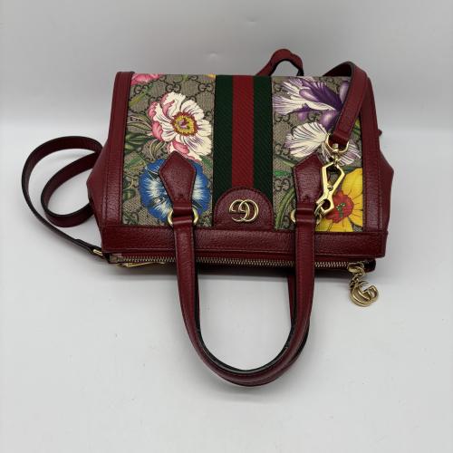 Gucci Floral Design Small Tote Bag photo 5