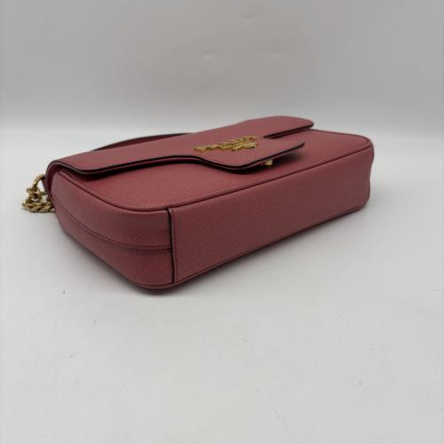 Prada Saffiano Leather Flap Shoulder Bag photo 3