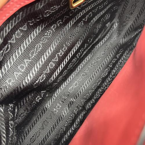Prada Saffiano Leather Flap Shoulder Bag photo 4