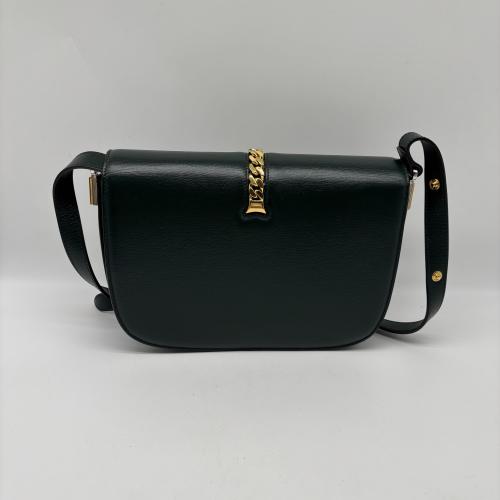 Gucci Black Leather Crossbody Shoulder Bag photo 2