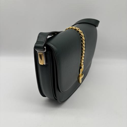Gucci Black Leather Crossbody Shoulder Bag photo 6