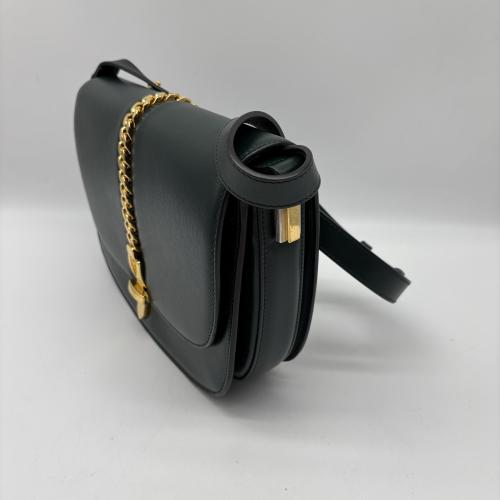 Gucci Black Leather Crossbody Shoulder Bag photo 7