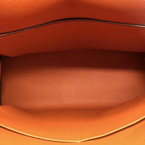 Hermès Kelly Retourne 40, Orange photo 4