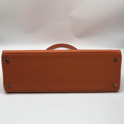 Hermès Kelly Retourne 40, Orange photo 5