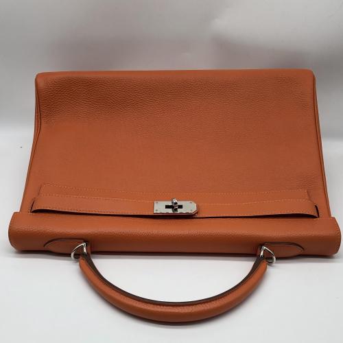 Hermès Kelly Retourne 40, Orange photo 6