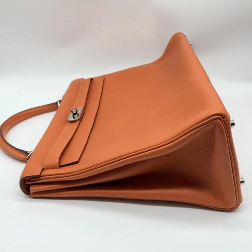 Hermès Kelly Retourne 40, Orange photo 7