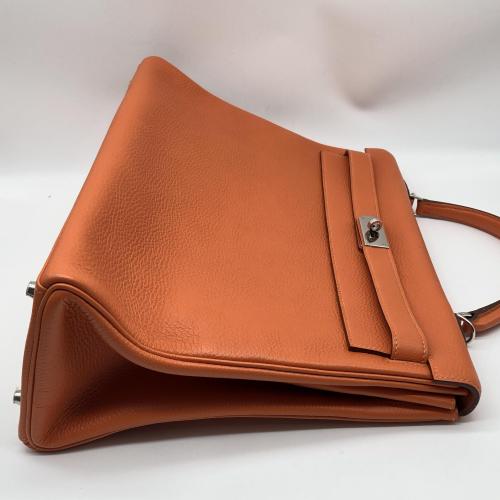 Hermès Kelly Retourne 40, Orange photo 8
