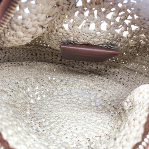 Yves Saint Laurent Raffia Round Crossbody Bag photo 4