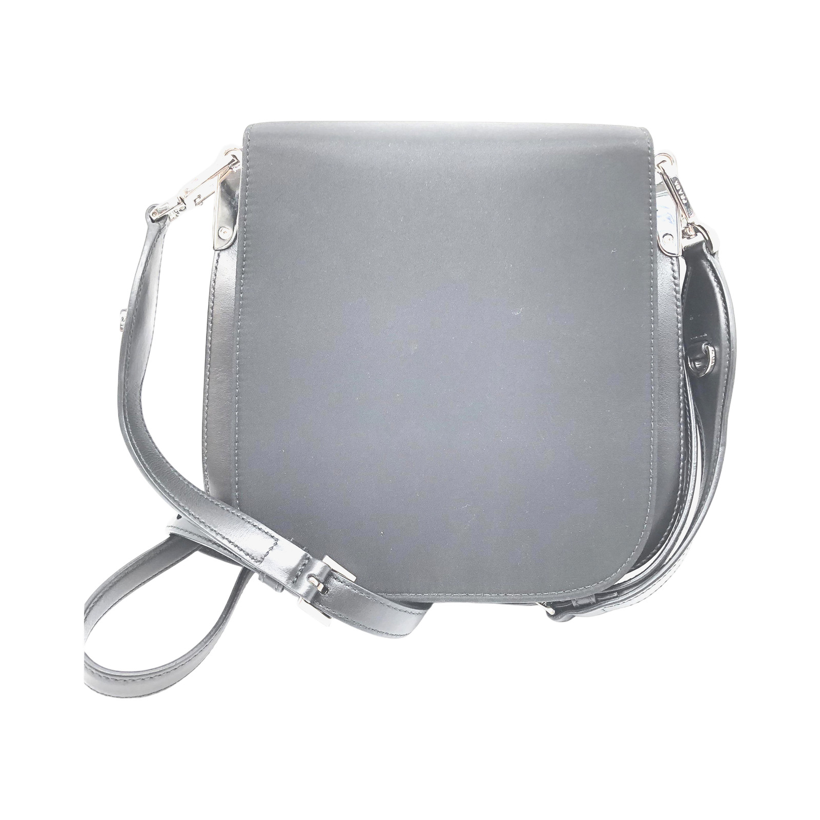 Prada Triangle Logo Margit Shoulder Bag photo 2