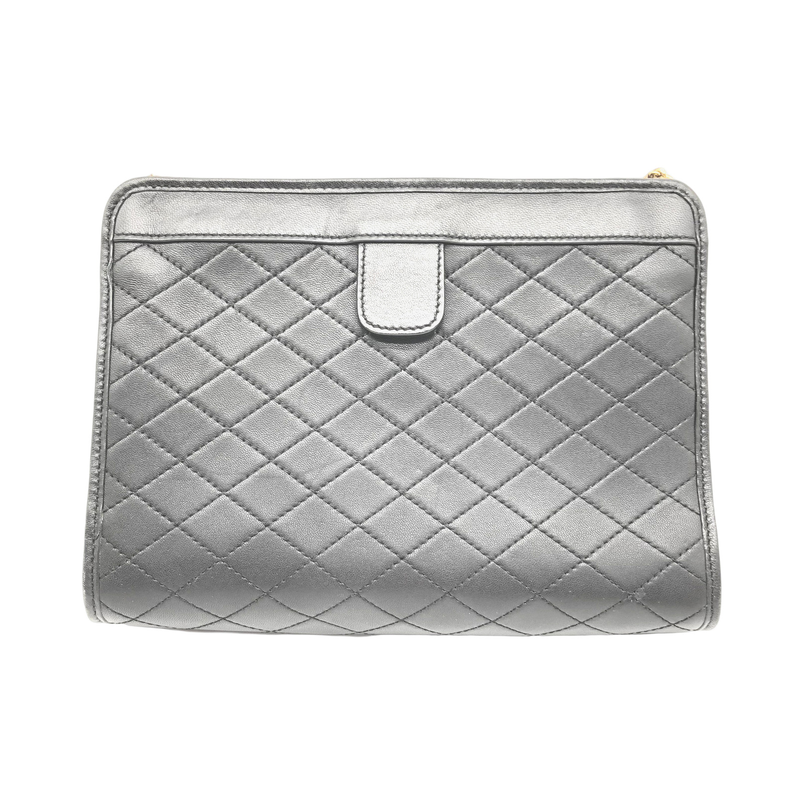 Yves Saint Laurent Black Quilted Leather Shoulder Bag photo 2