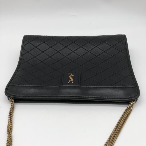Yves Saint Laurent Black Quilted Leather Shoulder Bag photo 5