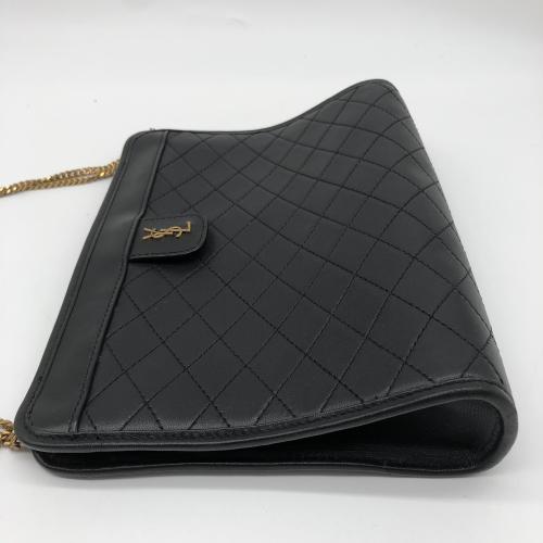 Yves Saint Laurent Black Quilted Leather Shoulder Bag photo 8
