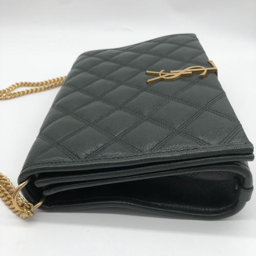 Yves Saint Laurent Quilted Leather Chain Shoulder Bag photo 7