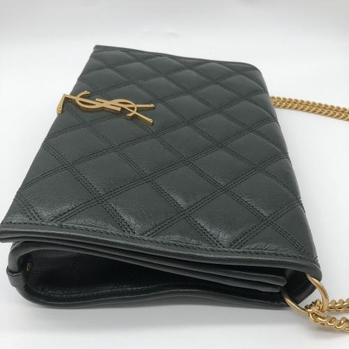 Yves Saint Laurent Quilted Leather Chain Shoulder Bag photo 8