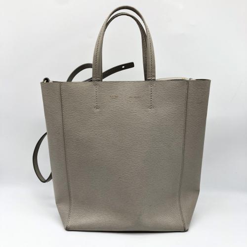 Celine Small Leather Vertical Cabas Tote Bag