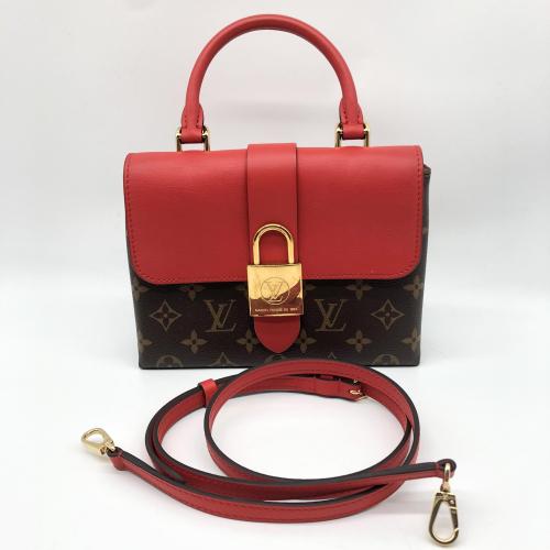 Louis Vuitton Monogram Locky BB Handbag With Shoulder Strap