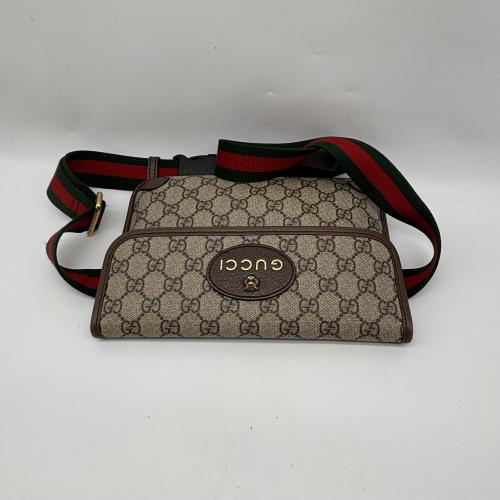 Gucci GG Supreme Monogram Flap Messenger Bag photo 5